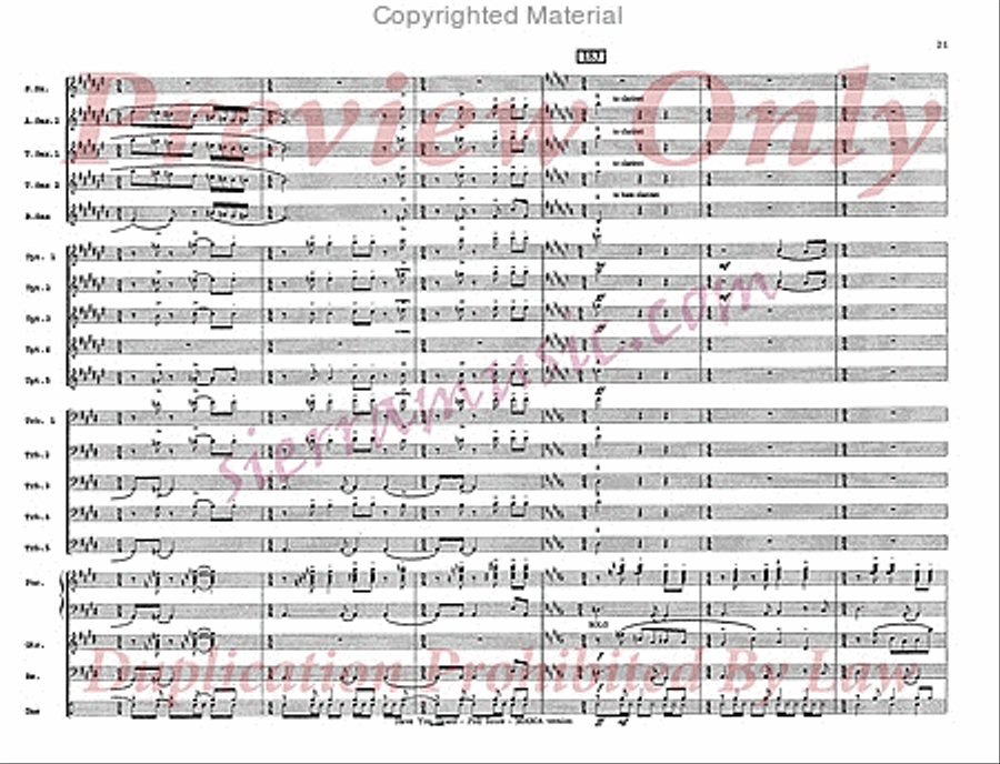 Have You Heard (Pro) Big Band scores gallery preview page 22