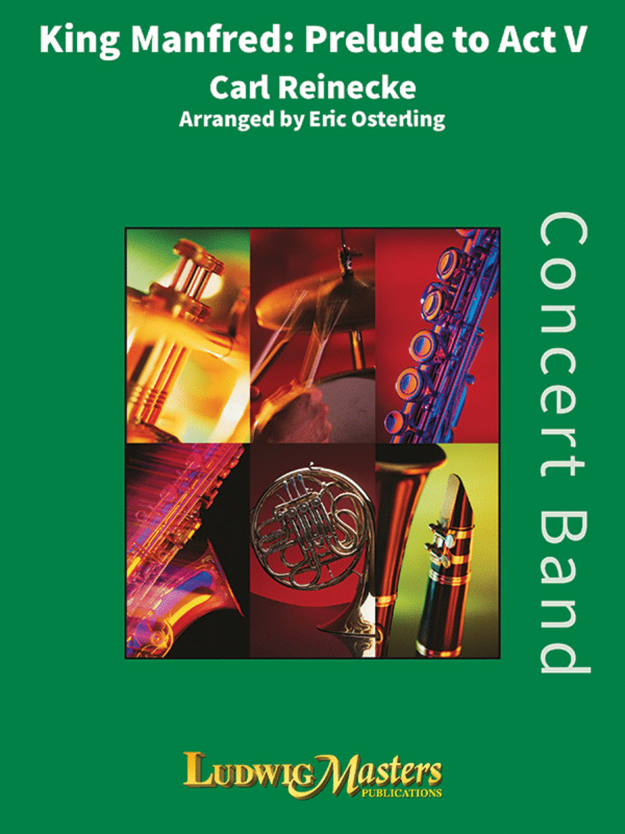 King Manfred: Prelude to Act V Concert Band scores gallery preview page 1