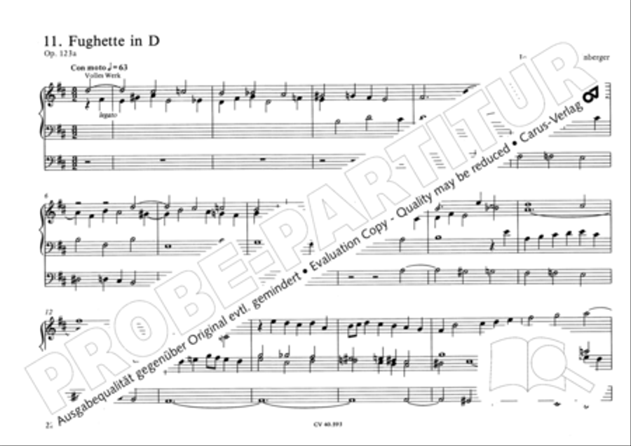 Free Organ Music from the Romantic Period, Vol. I (Freie Orgelmusik der Romantik, Band I) Organ scores gallery preview page 27