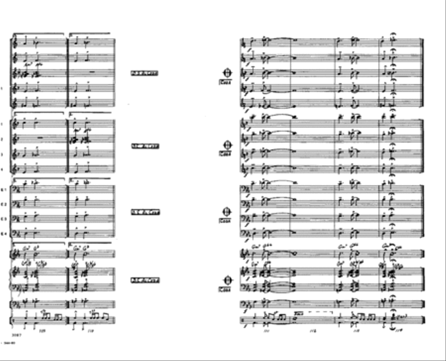Rosewood Jazz Ensemble scores gallery preview page 15