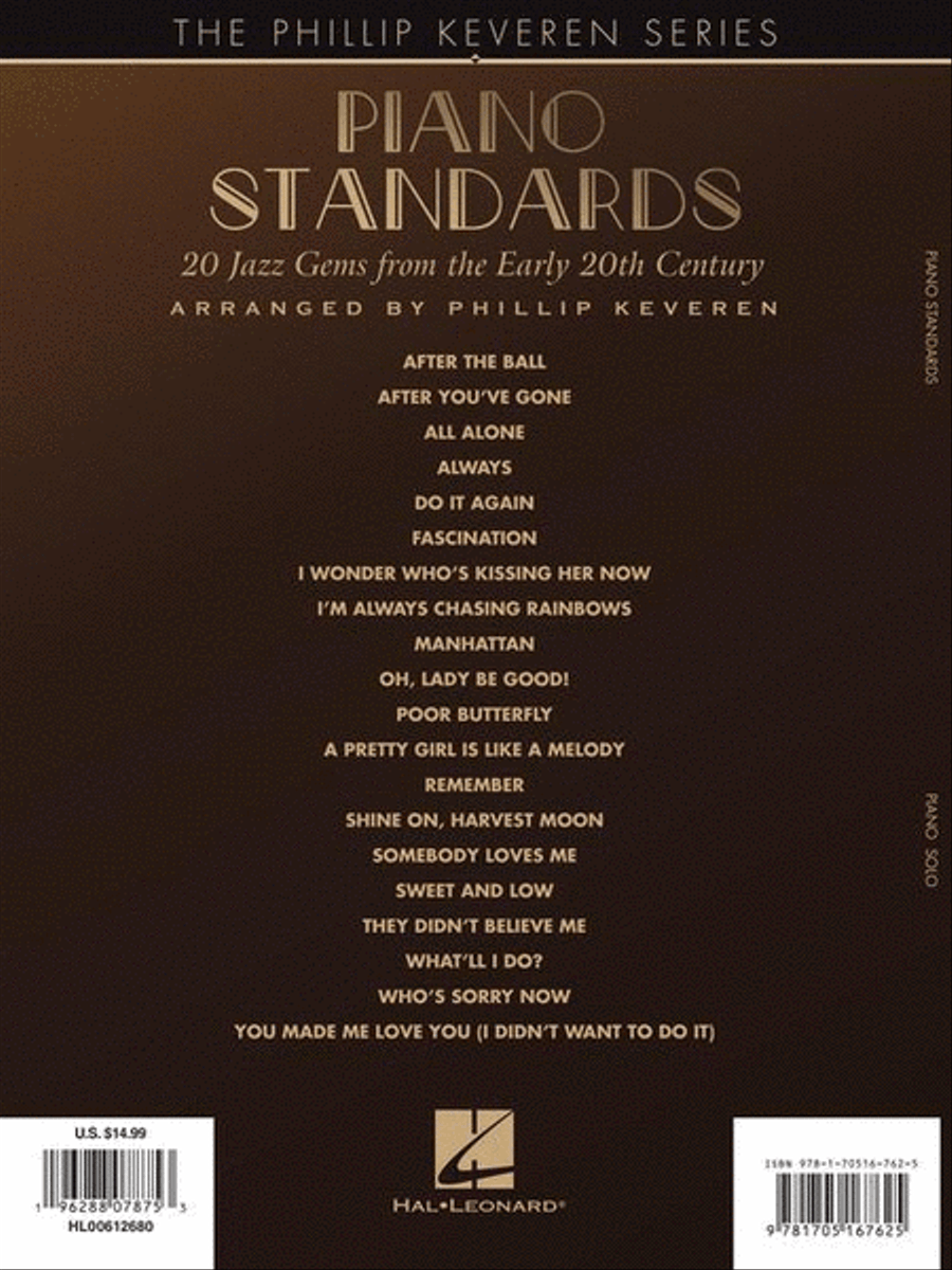 Piano Standards Piano Standards Piano Solo scores gallery preview page 8
