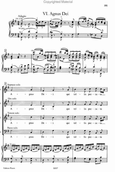 Missa in B flat Hob. XXII:14 Harmony Mass (Vocal Score)