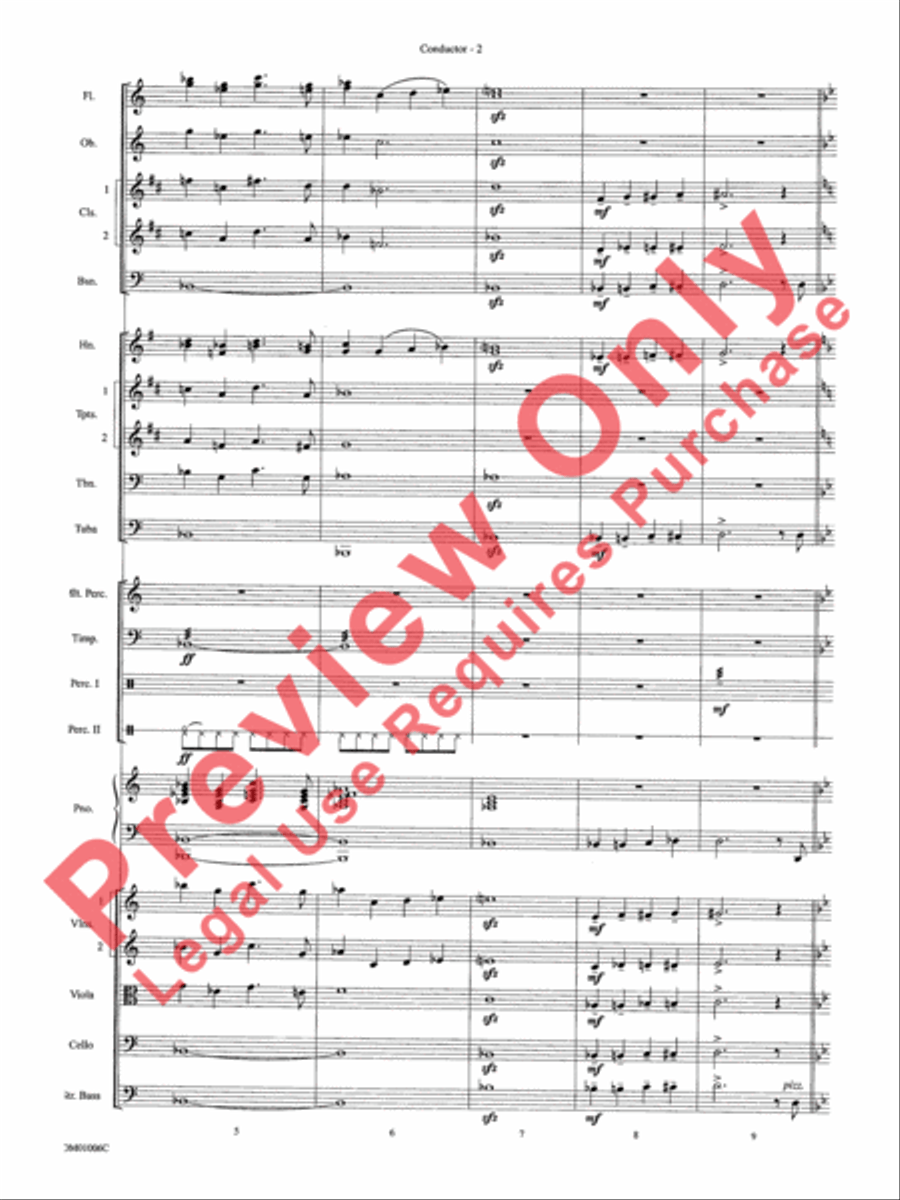 How the Grinch Stole Christmas (Medley) Full Orchestra scores gallery preview page 5