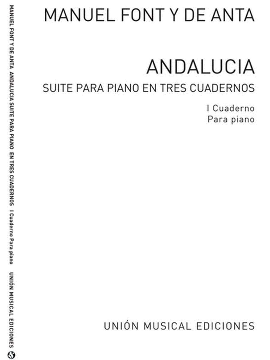 Anta Andalucia Suite 1 For Piano