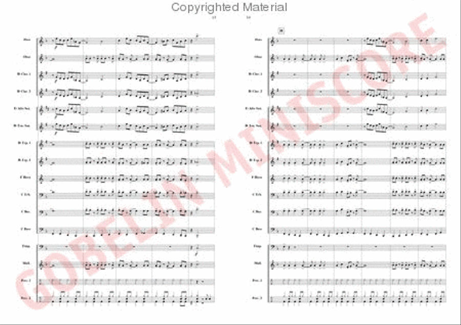 Jingle Bells Concert Band scores gallery preview page 7