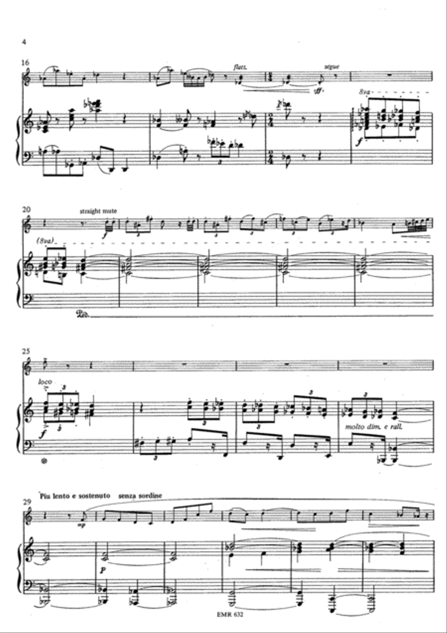 Scherzo Concertant Trumpet Solo scores gallery preview page 5