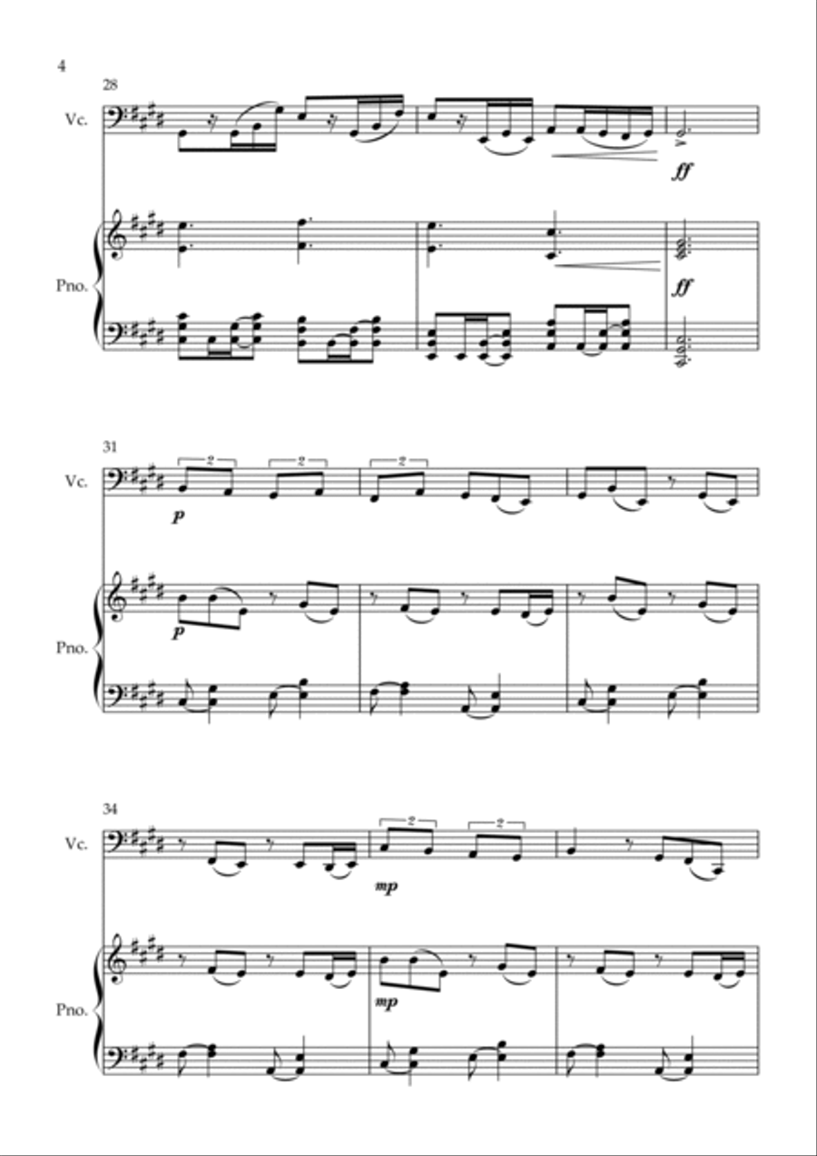 Your Hand In Mine Your Hand In Mine Piano scores gallery preview page 4