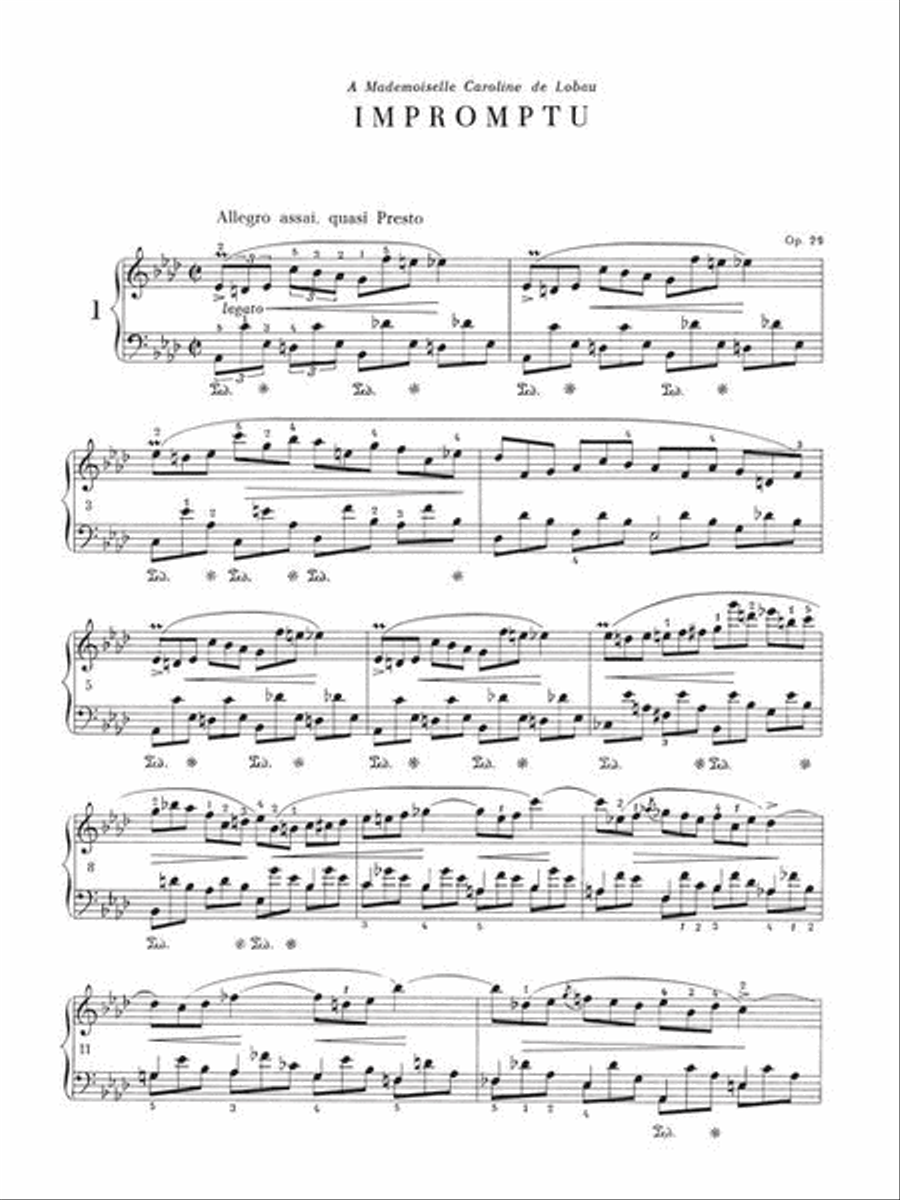 Impromptus Piano Solo scores gallery preview page 4