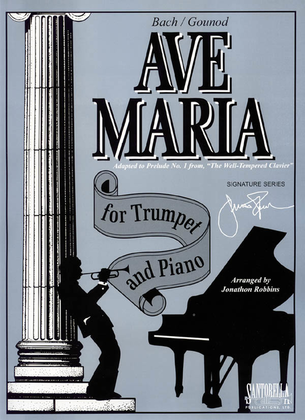 Book cover for Ave Maria for Trumpet and Piano * Bach - Gounod