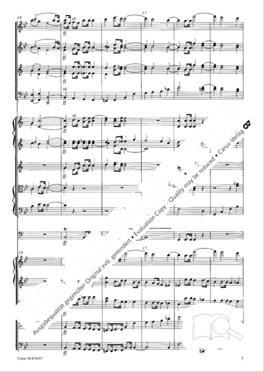 Hymn of Praise, MWV A 18 SSAATB scores gallery preview page 18