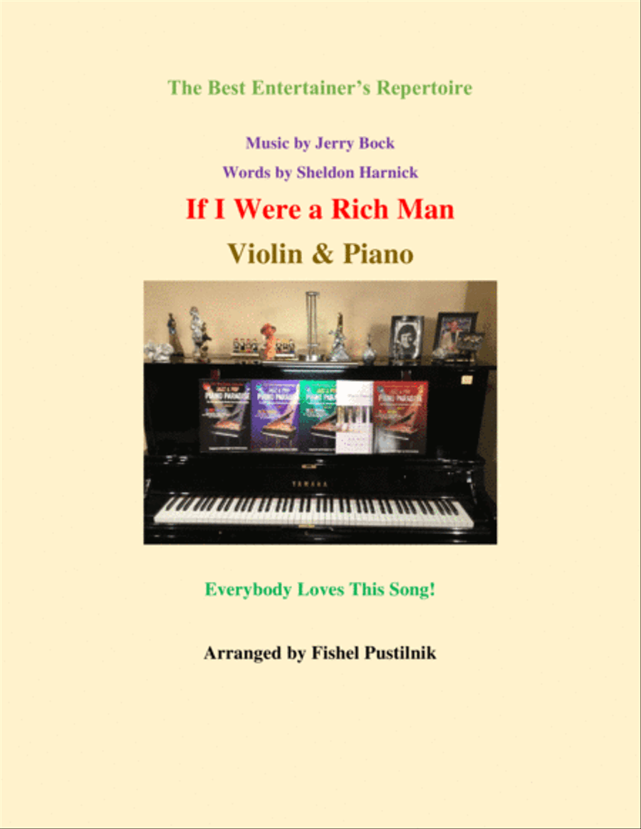 If I Were A Rich Man String Duet scores gallery preview page 1