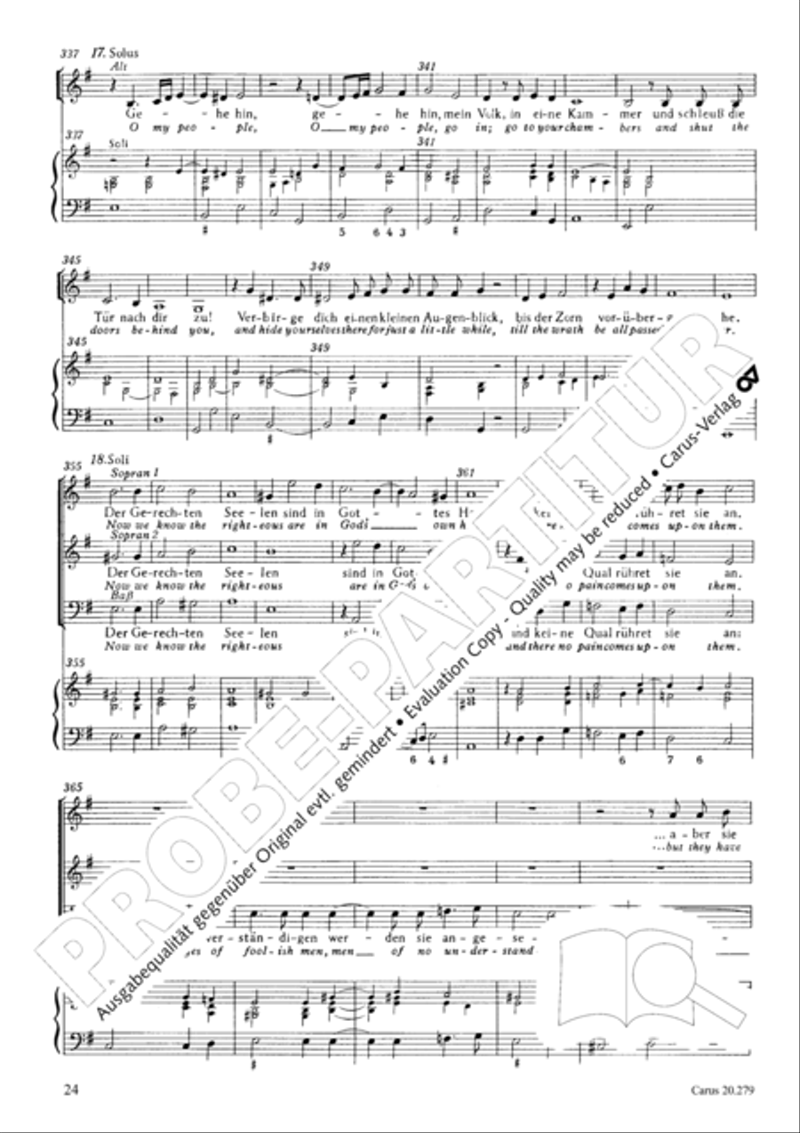 Musikalische Exequien I-III Score scores gallery preview page 27