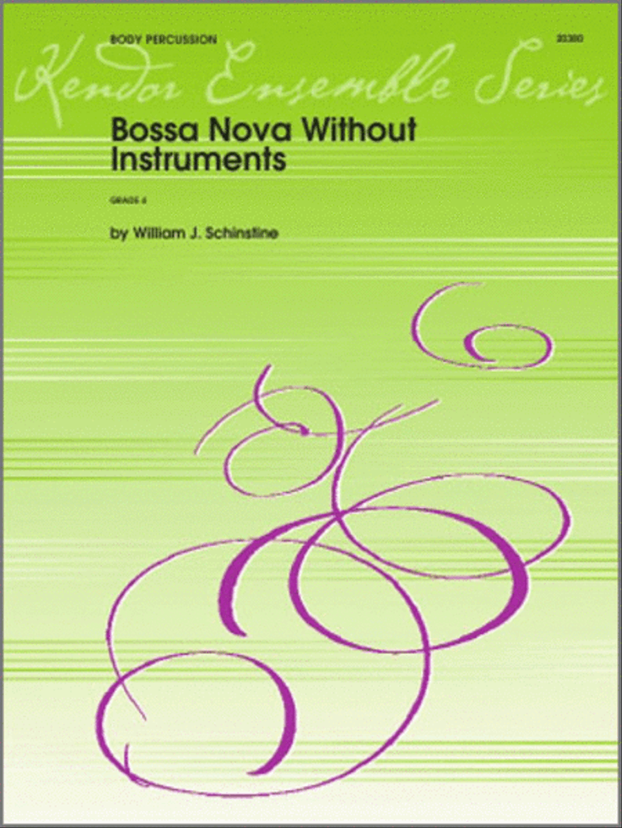 Bossa Nova Without Instruments Percussion scores gallery preview page 1