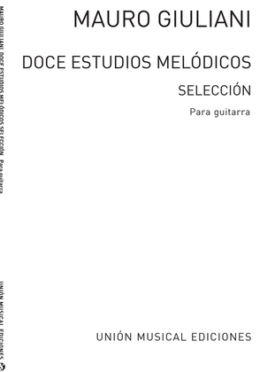 Book cover for Doce Estudios Melodicos Op.48