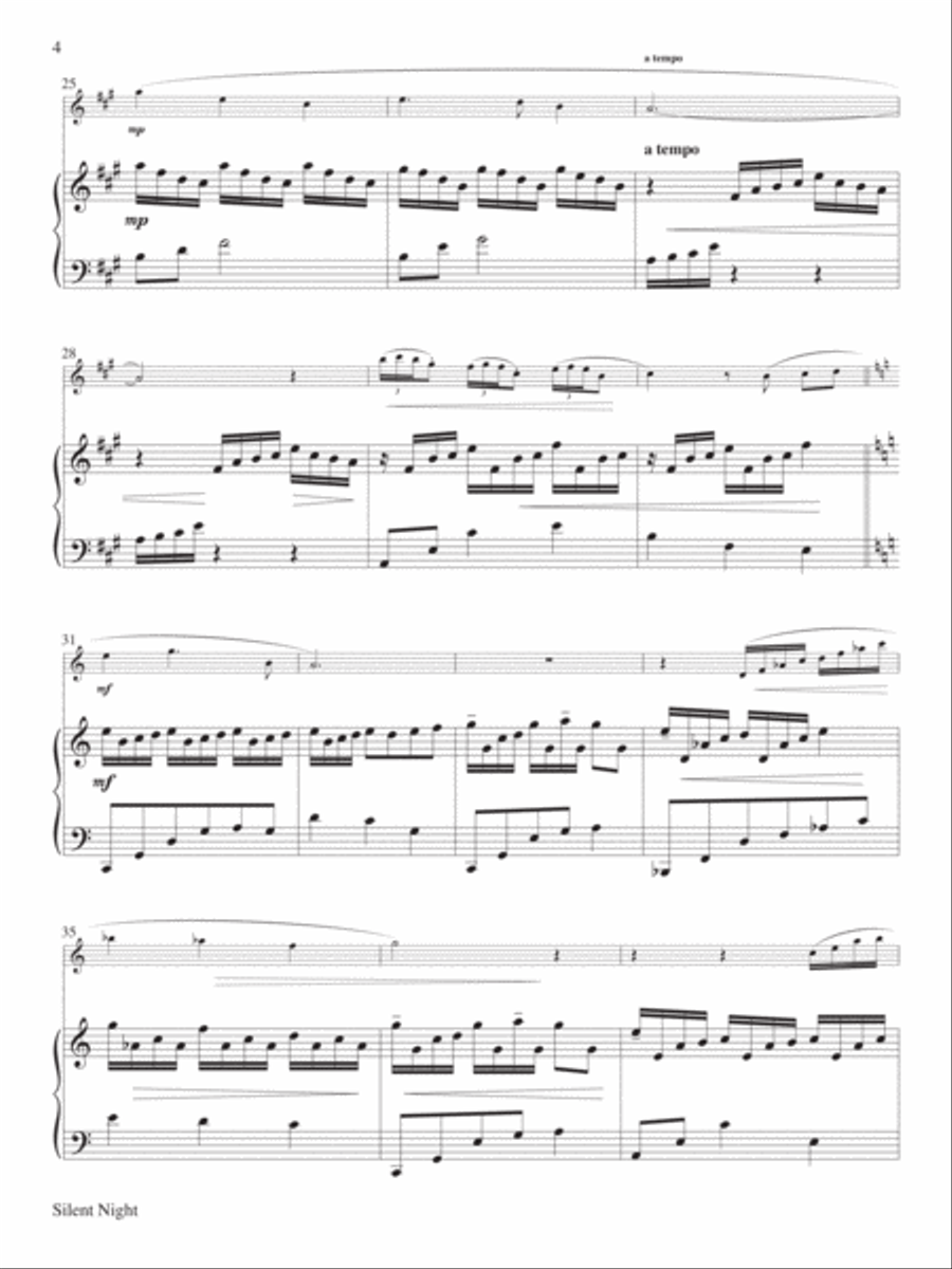 Flute Stylings for Christmas Flute Solo scores gallery preview page 6