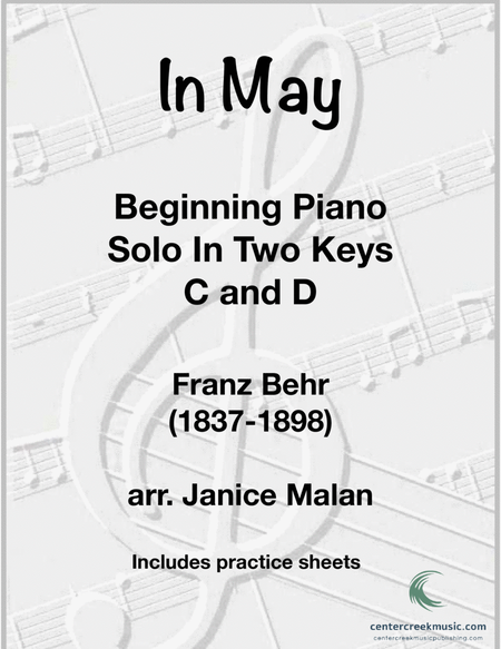 In May in Two Keys for Beginning Piano image number null