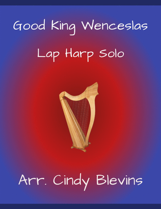 Book cover for Good King Wenceslas, for Lap Harp Solo