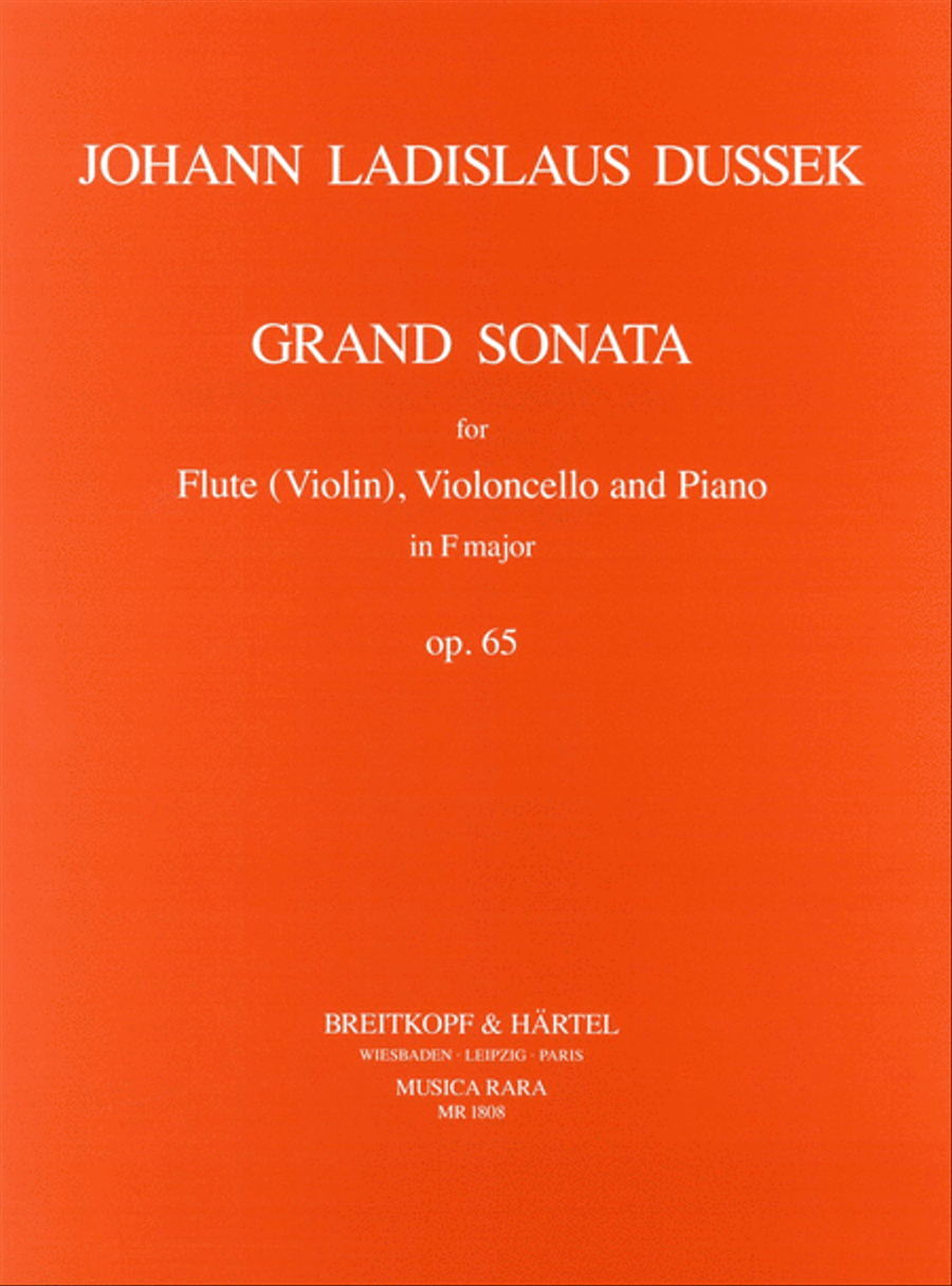 Grand Sonata in F major Op. 65