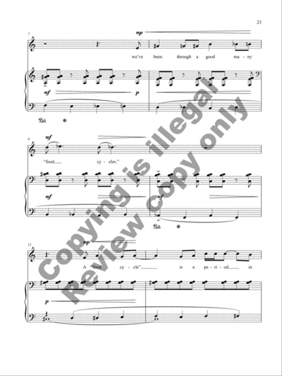 A World Turned Upside Down Mezzo-Soprano Voice scores gallery preview page 27