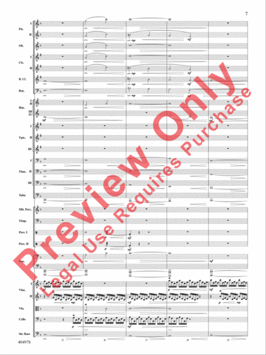 Batman: The Dark Knight Rises Full Orchestra scores gallery preview page 8