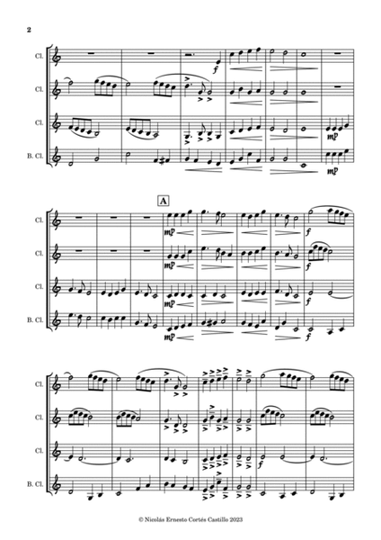 17 Christmas Carols for Clarinet Quartet image number null