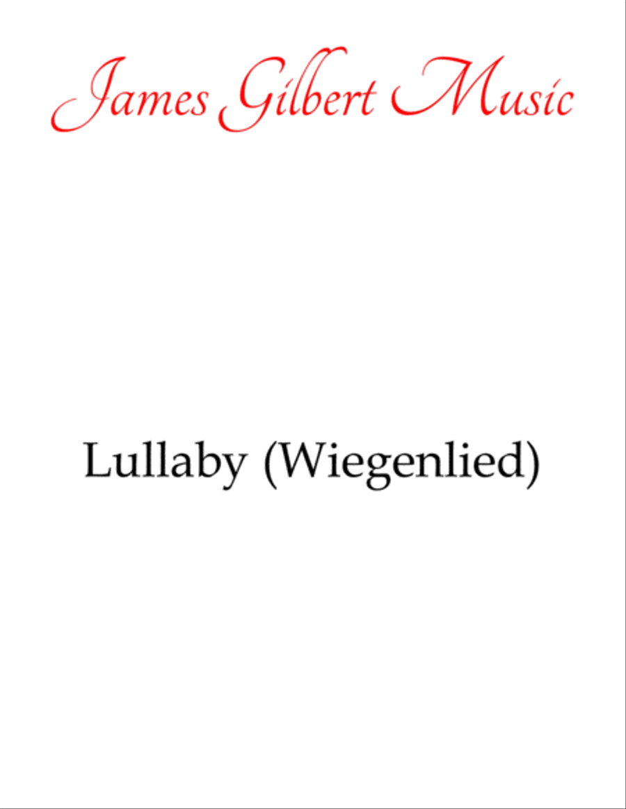 Lullaby (Wiegenlied) Lullaby (Wiegenlied) Piano Method scores gallery preview page 1