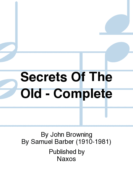 Secrets Of The Old - Complete