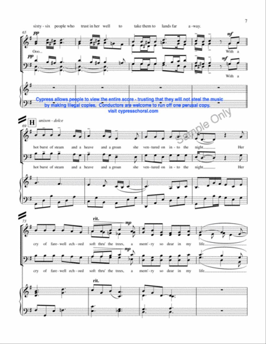 Kettle Valley Railway Kettle Valley Railway 4-Part scores gallery preview page 7