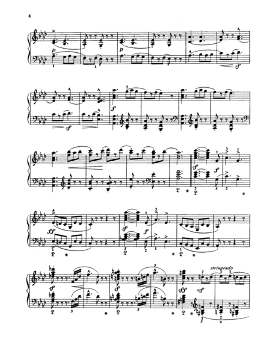 Tarantella A-flat major, Op. 85/2 Piano Solo scores gallery preview page 3