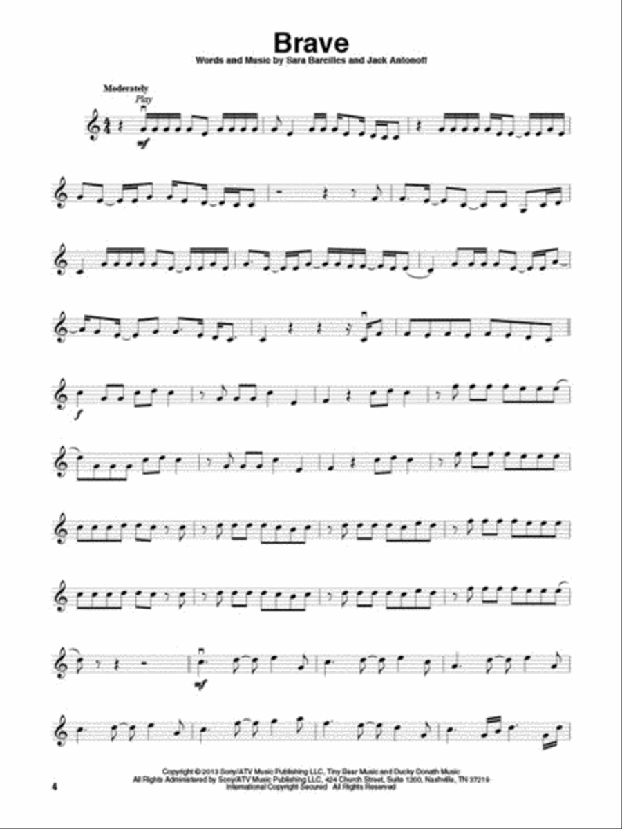 Pop Covers Violin scores gallery preview page 3