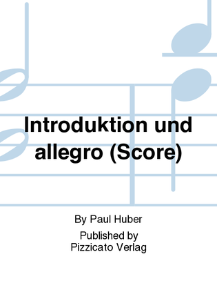 Introduktion und allegro (Score)