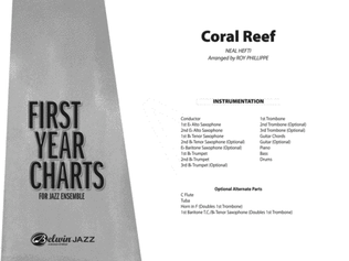 Book cover for Coral Reef: Score