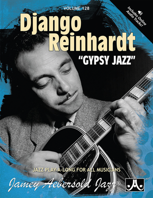 Book cover for Volume 128 - Django Reinhardt - Gypsy Jazz