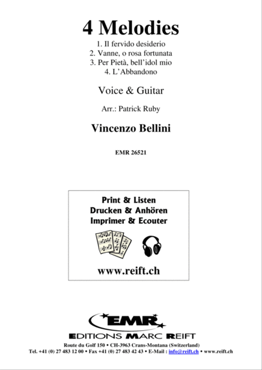 4 Melodies Guitar scores gallery preview page 2
