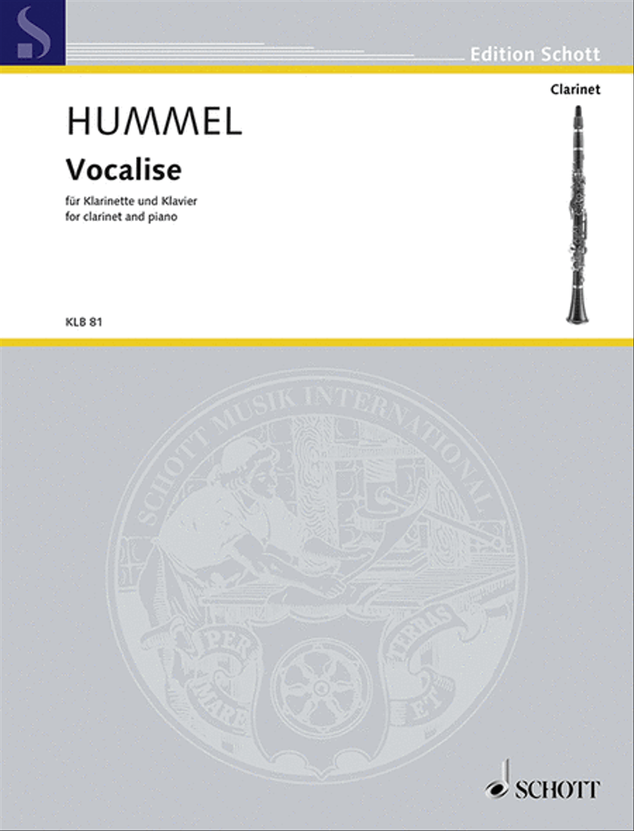 Vocalise Soprano Saxophone scores gallery preview page 1