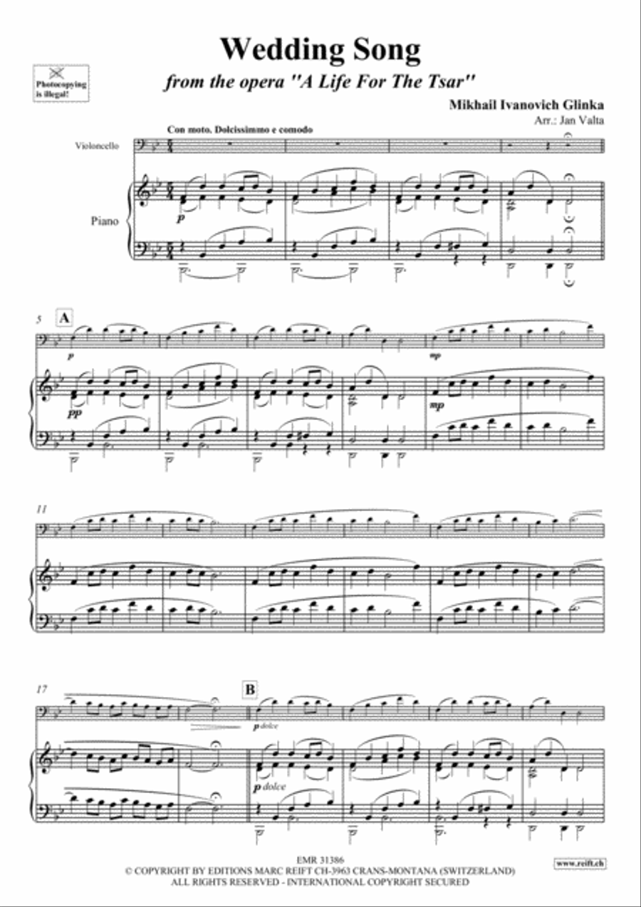 Wedding Song Wedding Song Piano Accompaniment scores gallery preview page 3