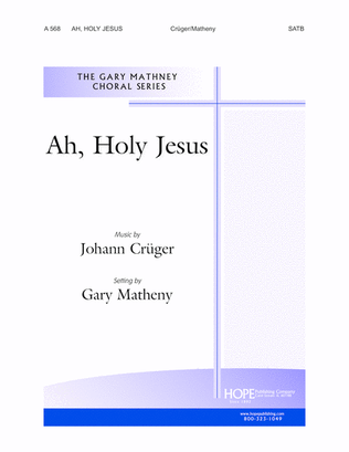 Book cover for Ah, Holy Jesus