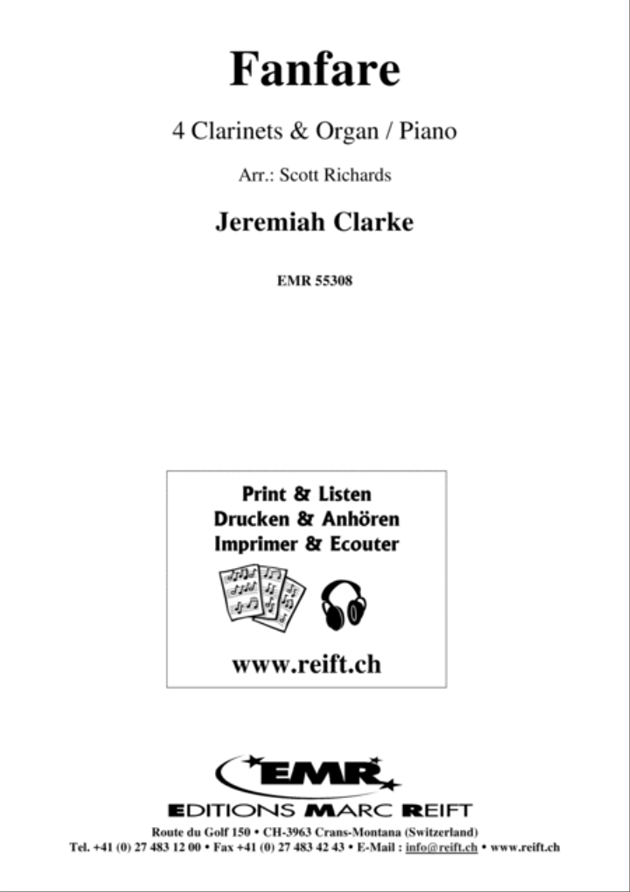 Fanfare Clarinet scores gallery preview page 2