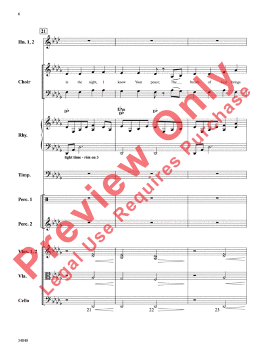When Trials Come When Trials Come Choir scores gallery preview page 7