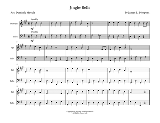 Jingle Bells- Trumpet and Tuba Duet