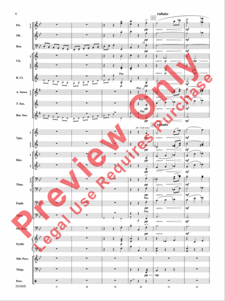 Tonadillas Suite Concert Band scores gallery preview page 7