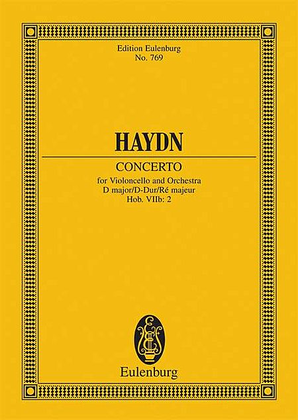 Book cover for Concerto in D Major, Op. 101 (Hob. VIIb: 2)