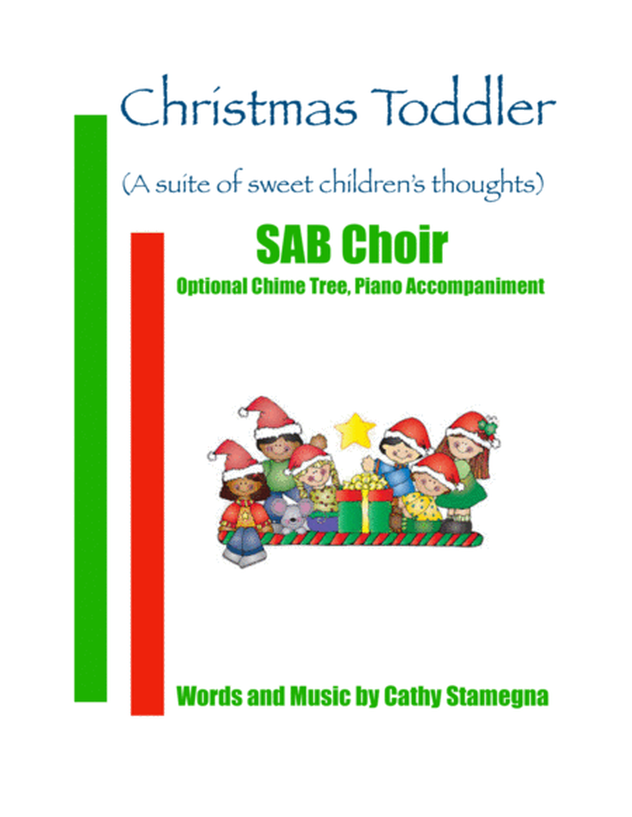 Christmas Toddler (SAB Choir, Optional Chime Tree, Piano Accompaniment) image number null