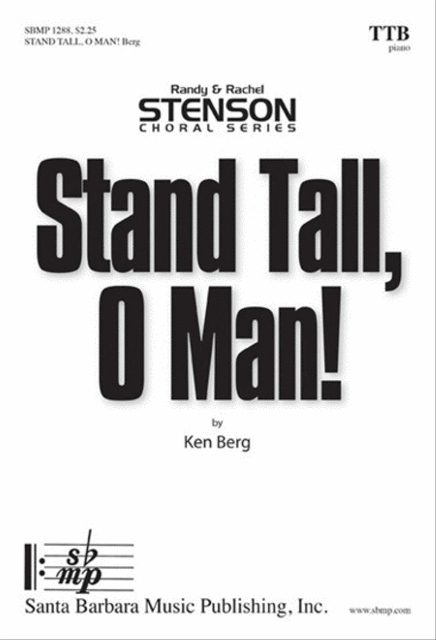 Stand Tall, O Man! - TTB/TBB Octavo TTB scores gallery preview page 1