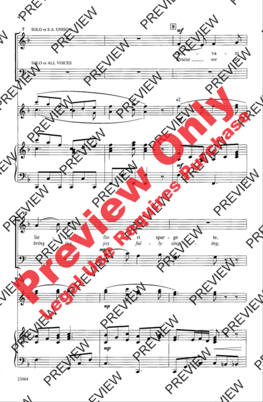 Giovani Lieti 3-Part scores gallery preview page 4