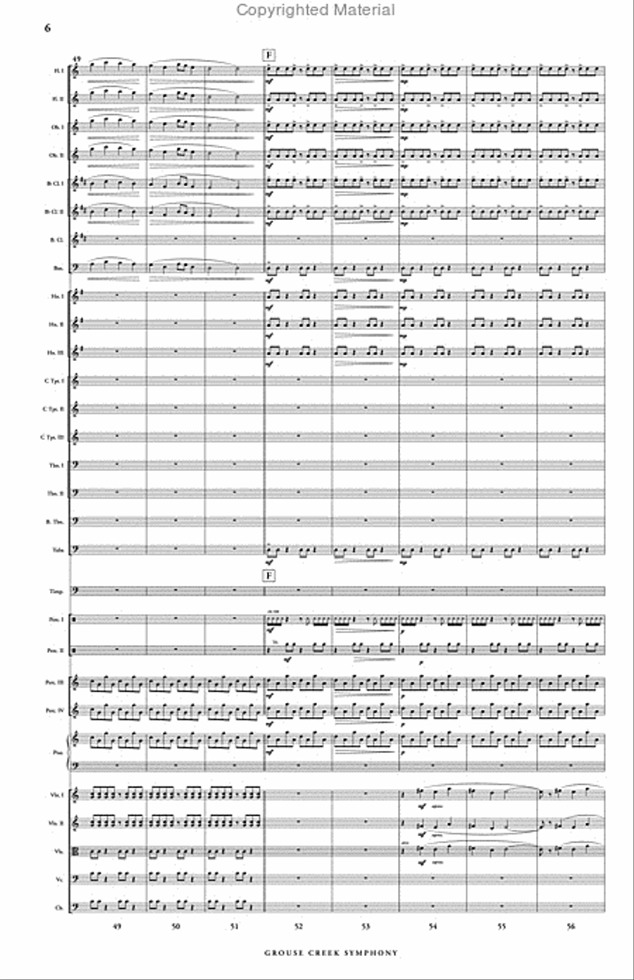 Grouse Creek Symphony Full Orchestra scores gallery preview page 7