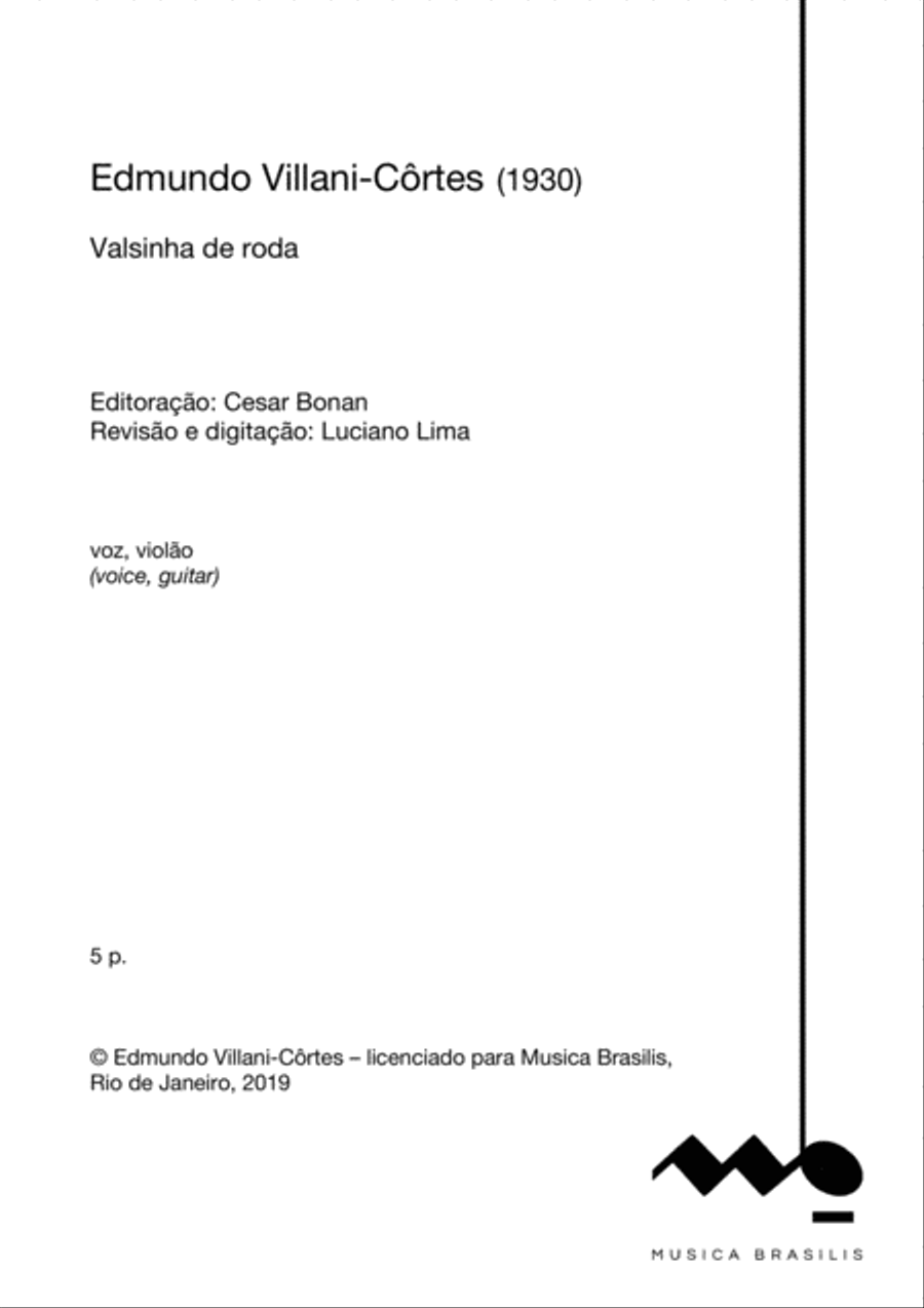 Valsinha de roda Valsinha de roda Classical Guitar scores gallery preview page 2