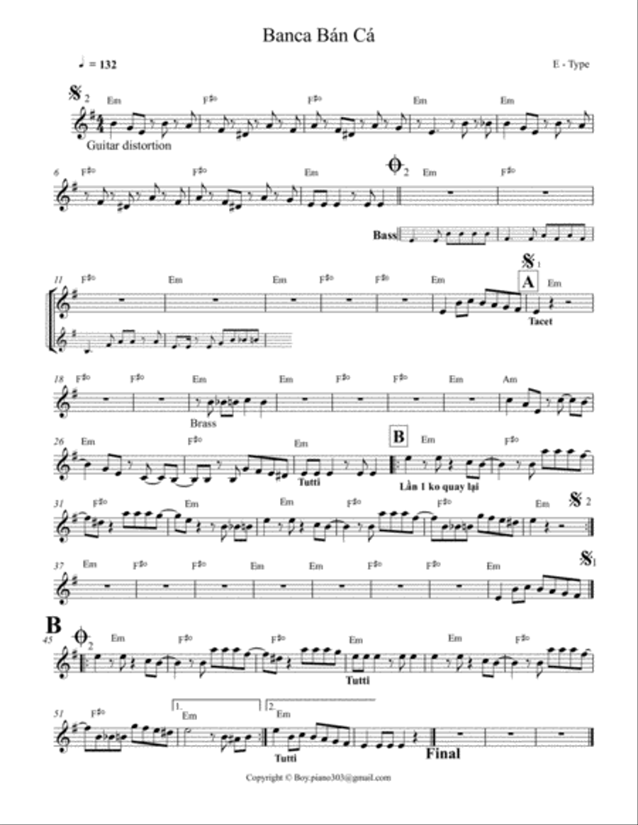 Banca-banca Banca-banca Piano Solo scores gallery preview page 1