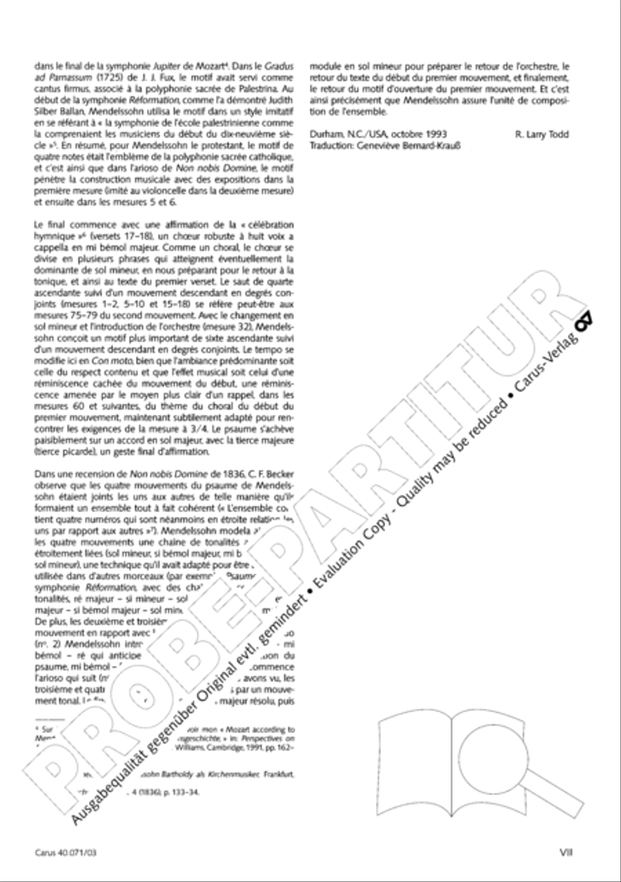 Psalm 115 (Der 115. Psalm) SSAATTBB scores gallery preview page 8