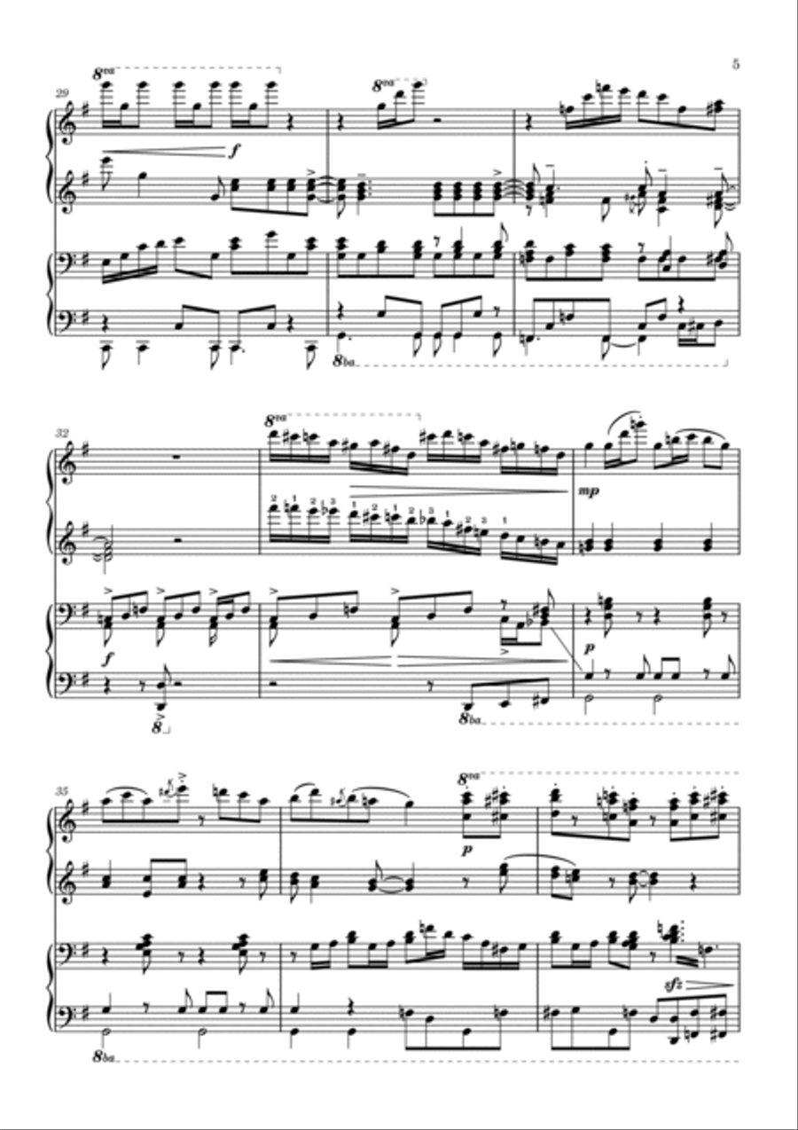 I'm A Believer Piano scores gallery preview page 5